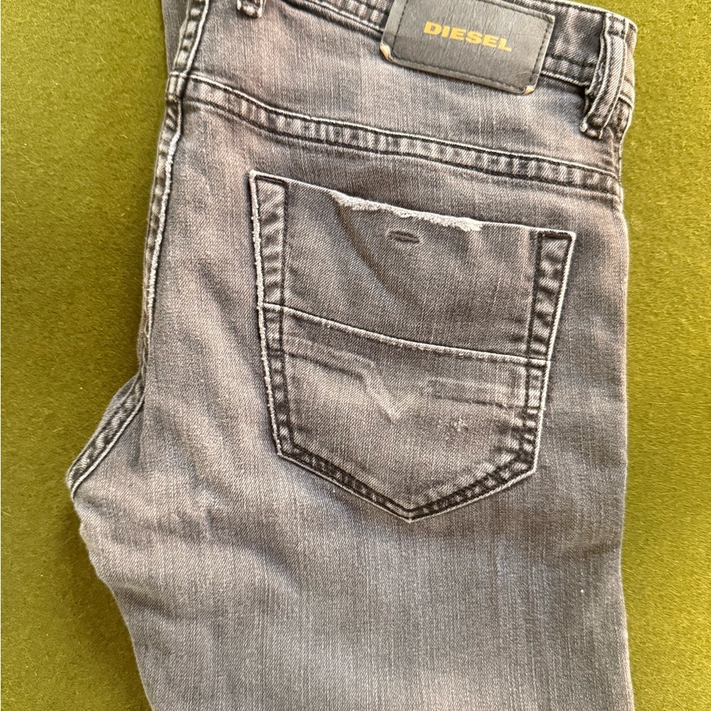 Diesel Thommer Charcoal Slim Men's Jeans